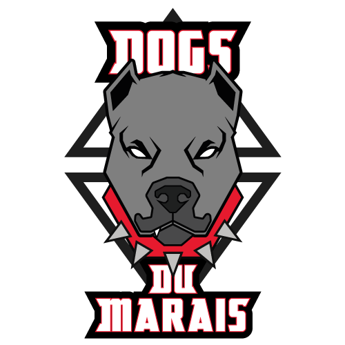 Logo Dogs du Marais club MMA-UFC par Studio Tathtys