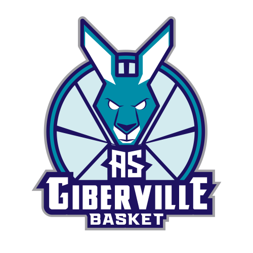 Logo AS Giberville Basket par graphiste freelance Tathtys